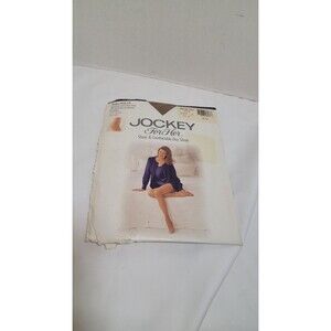 NEW JOCKEY Sheer & Comfortable Day Sheer Sandalfoot Bronze Control Top Panty1964